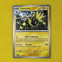 Zebstrika 063/131 UnCommon Paradox Rift Pokemon Card NM - Image 1