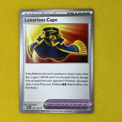 Luxurious Cape 166/131 UnCommon Trainer Paradox Rift Pokemon Card NM - Image 1