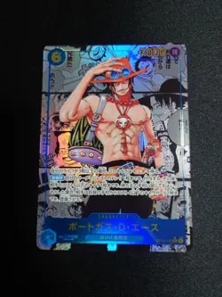 Ace OP13-119 SEC Manga Alt Art Carrying on His Will ONE PIECE Card Japanese NM - Image 2