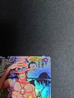 Ace OP13-119 SEC Manga Alt Art Carrying on His Will ONE PIECE Card Japanese NM - Image 4