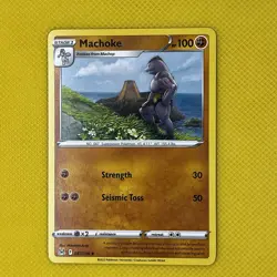 Machoke 087/196 UnCommon Lost Origin 2022 Pokemon Card NM - Image 1