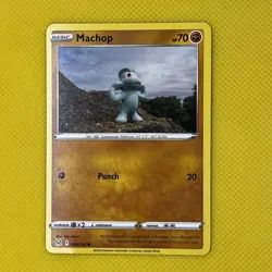 Machop 086/196 Common Lost Origin 2022 Pokemon Card NM - Image 1