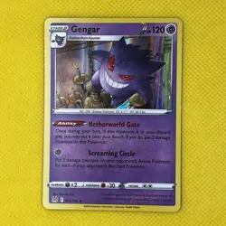 Gengar 066/196 Rare Holo Lost Origin 2022 Pokemon Card NM - Image 1