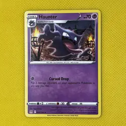 Haunter 062/196 UnCommon Lost Origin 2022 Pokemon Card NM - Image 1