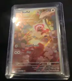 Stufful IR 154/132 MEG Mega Evolution Pokemon Card TCG - NM Near Mint - Image 1
