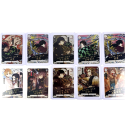 Demon Slayer: Doujin CP Holo Foil Card Bulk Lot of 10 - Includes Dupes - Image 1