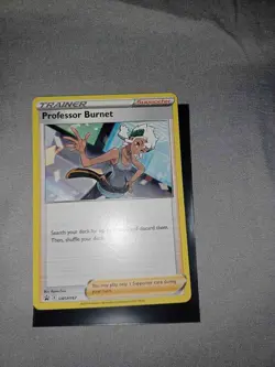 Pokemon TCG Professor Burnet SWSH167 Promo Card - Image 1