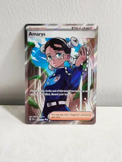 Amarys 132/131 Prismatic Evolutions (Ultra Rare) Pokemon Card - Image 2
