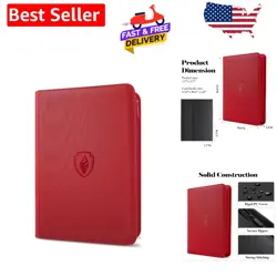 9 Pocket Zipper Card Binder - 360 Capacity for Trading & Sports Cards - Image 1