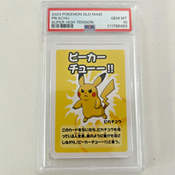 PSA 10 Pikachu Old Maid Super High Tension Japanese Pokemon Center Promo Card - Image 3