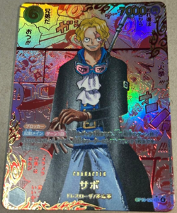One Piece Card Sabo OP13-120 Super Comic SEC Red Paralle Japanese DHL OP13 Manga - Image 1
