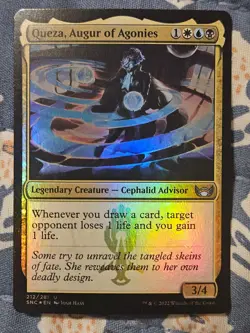 Queza, Augur of Agonies FOIL Streets of New Capenna MTG Magic - Image 2