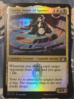 Queza, Augur of Agonies FOIL Streets of New Capenna MTG Magic - Image 3