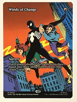 Winds of Change (Borderless) Marvel Eternal-Legal Non-Foil MTG NM - Image 1