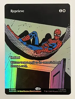 Reprieve (Borderless) Marvel Eternal-Legal Foil MTG NM - Image 1