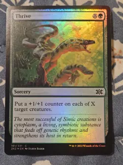 Thrive FOIL - MTG Magic - Double Masters - Image 2