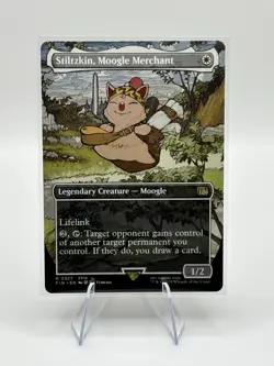 Stiltzkin, Moogle Merchant (Borderless) Final Fantasy (FIN) MTG Rare #327 | Reg - Image 2