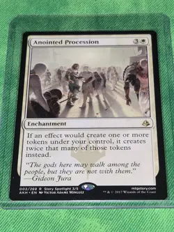 Magic The Gathering Anointed Procession (Amonkhet) NM mtg rare - Image 1