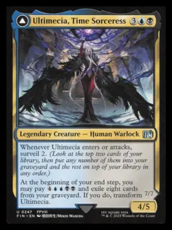 Ultimecia, Time Sorceress/Ultimecia, Omnipotent [FINAL FANTASY] MTG - Image 1