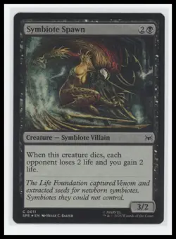 MTG Symbiote Spawn - Foil Rare - Marvel’s Spider-Man Universes Beyond 2025 - Image 1