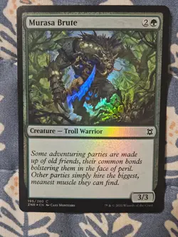 Murasa Brute FOIL (195) Zendikar Rising Magic the Gathering MTG - Image 1