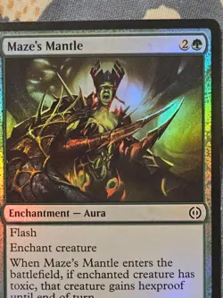 Maze's Mantle FOIL - Phyrexia All Will Be One MTG Magic the Gathering - Image 3