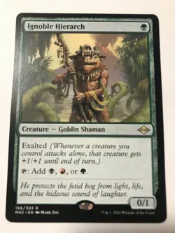 Ignoble Hierarch 🟢 UNPLAYED 🟢 Modern Horizons 2 MTG - Image 1