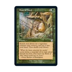 WOTC MtG Time Spiral: Remastered Time of Need (S) NM - Image 1