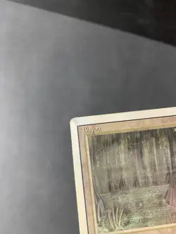 MTG Magic the Gathering REVISED BAYOU Damaged Corner MP Back - Image 3