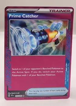 Pokemon TCG Prime Catcher 157/162 Temporal Forces ACE SPEC Rare NM - Image 2