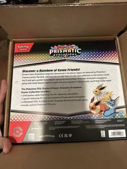 Lot of 12 - Pokemon TCG Prismatic Evolutions Poster Collection Box NEW SEALED - Image 2