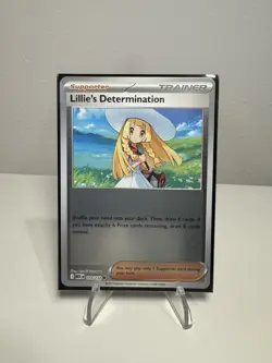 Lillie's Determination (Reverse Holo) 119/132 Uncommon Pokemon - Mega Evolution - Image 1
