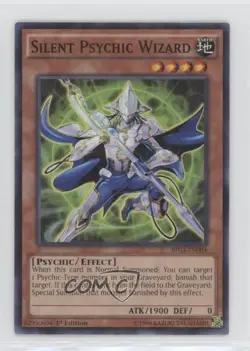 Silent Psychic Wizard 1st Ed. YuGiOh Battle Pack 3: Monster League #BP03-EN084 - Image 1