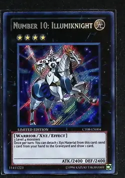 Number 10: Illumiknight - CT08-EN004 - Secret Rare - Limited Edition - Yugioh - Image 1