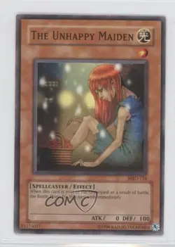The Unhappy Maiden (SP) Unlimited YuGiOh Metal Raiders #MRD-134 2002 - Image 1
