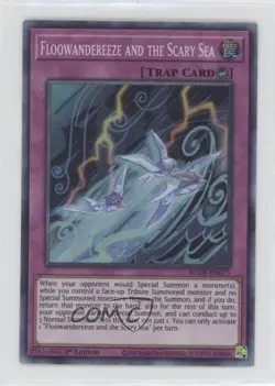 Floowandereeze and the Scary Sea (SR) 1st Ed. YuGiOh Burst of Destiny - Image 1