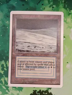 Custom Game Card-Tundra-White Border--LP Condition - Image 1