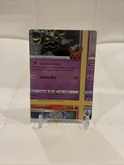 NFC Dusknoir Trick Or Trade Miscut Error Holo Pokemon TCG Card - Image 1