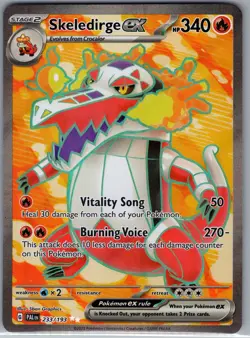 Skeledirge EX 233/193 Full Art - Paldea Evolved - Pokemon Card - NM - Image 1