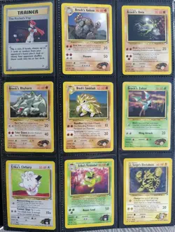 Complete Gym Heroes Set Pokemon Cards 132/132 WOTC 2000 Dragonair Moltres Gengar - Image 3