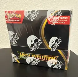 Pokemon Mega Evolution Enhanced Booster Display Box (36 Packs & 1 Promo Card) - Image 1