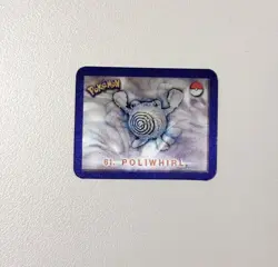 ELECTABUZZ + POLIWHIRL Pokemon Stadium Action 3D 2000 Card - Image 3