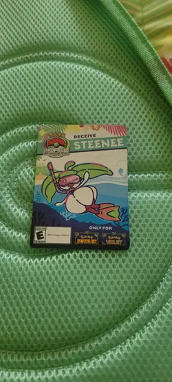 Pokemon World Championships 2024 Steenee Code Card Honolulu Unused Championship - Image 1