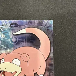 Topps Pokemon Card TV Series 2 Chrome Foil Blue Logo 1st Edition #79 Slowpoke NM - Image 5