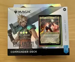 Magic the Gathering Final Fantasy Limit Break Collector's Edition Commander Deck - Image 1