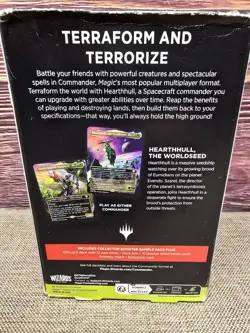 Magic the Gathering Edge of Eternities Commander Deck World Shaper, New Sealed - Image 4