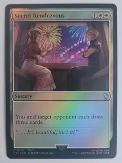 Secret Rendezvous Aerith (Foil) - NM/M - Final Fantasy FIC 0218 - MTG - Magic - Image 1