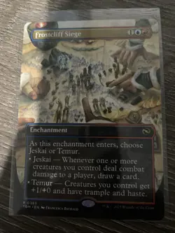 Frostcliff Siege (Borderless) Tarkir: Dragonstorm Regular - Image 1