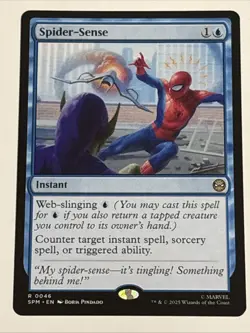 MTG Universes Beyond: Spider-man Spider-Sense 0046 NM Rare - Image 1