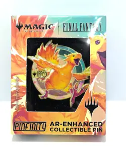 Final Fantasy - Chocobo Racing Pinfinity - AR Enhanced Pin - NEW SEALED - Image 1
